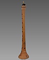 Zurna, Wood, metal, cord, reed, Turkish